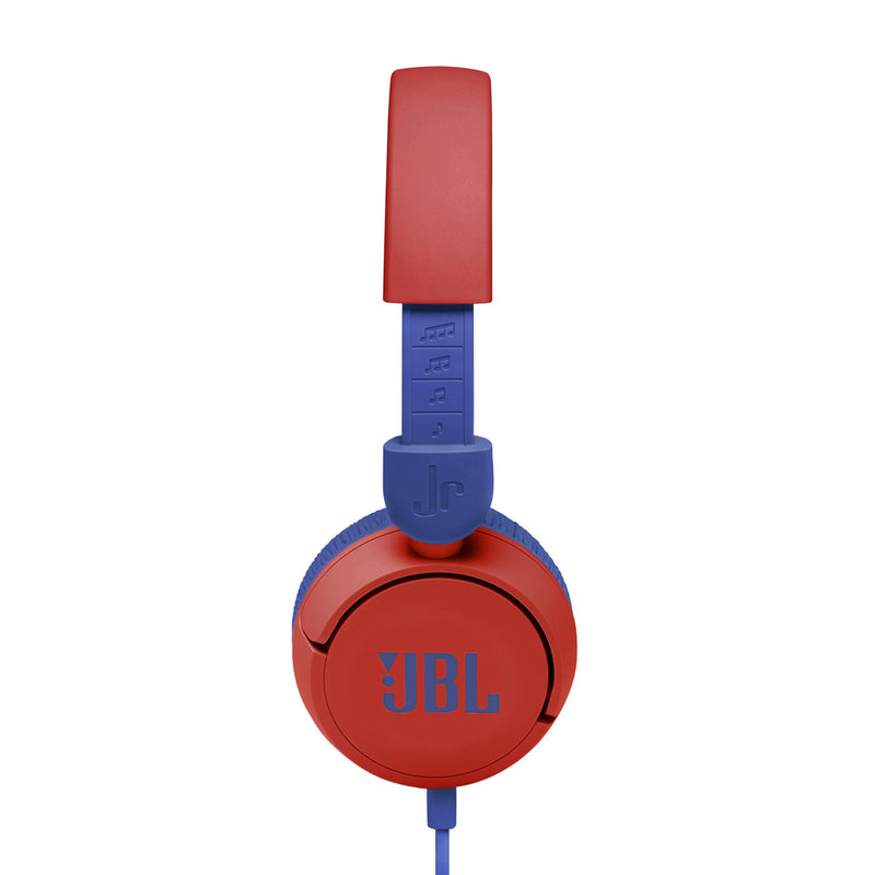 JBL JBLJR310RED 6053 JR310 Wireless Bluetooth On-Ear Kids Headphones, Red سماعات رأس للاطفال