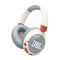 JBL JBLJR470NCWHT 7302 JUNIOR 470NC Wireless Over-Ear Noise Cancelling Kids Headphones, White سماعات رأس لاسلكية مع خاصية الغاء الضوضاء