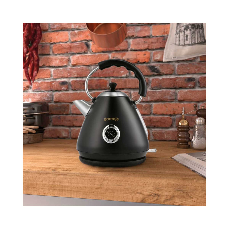 GORENJE K17CLBK Spout electric kettle, Black غلاية كهربائية بفوهة جورنجي