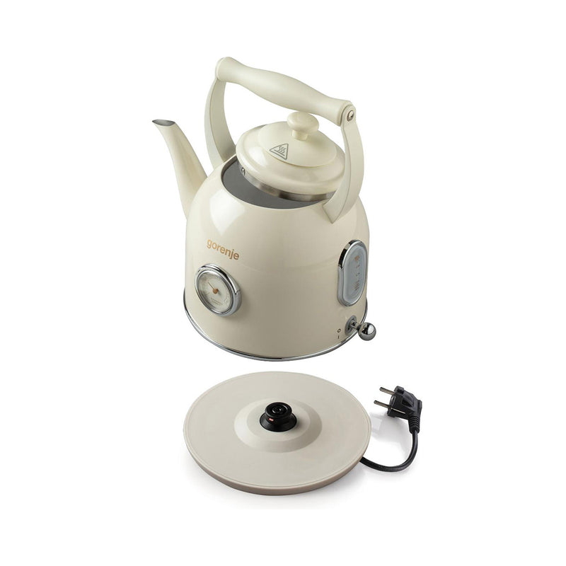 GORENJE  K17CLIN Gooseneck spout electric kettle, Dirty White  غلاية كهربائية جورنجي