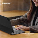MOMAX KB3MD Mag.Link Wireless Magnetic Keyboard for iPad Pro/Air 11-Inch, Space Grey