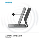 MOMAX KB3MD Mag.Link Wireless Magnetic Keyboard for iPad Pro/Air 11-Inch, Space Grey