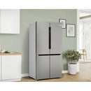 BOSCH KFN96VPEA Series 4 French Door Bottom freezer, multi door 183 x 90.5 cm, Stainless steel (with anti-fingerprint)