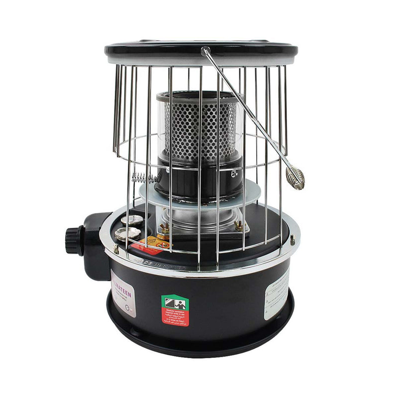 ALMATEEN KHMA3310G-KO-BK Oil heater, Black مدفئة المتين