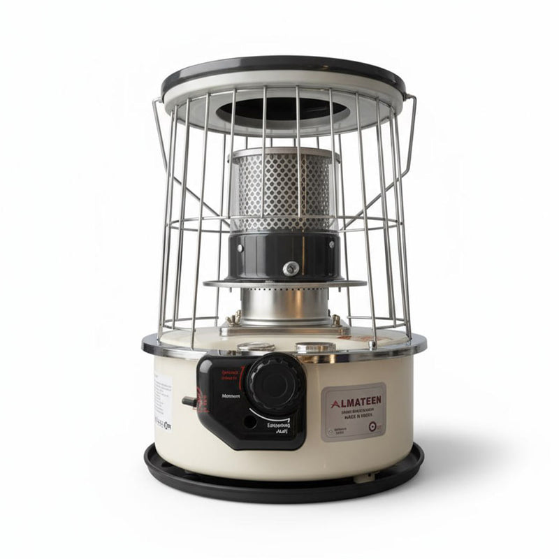 ALMATEEN KHMA3310G-KO-WH Oil heater, White مدفئة المتين