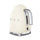 SMEG KLF03CREU Electric Kettle 50's Style Aesthetic, Cream غلاية