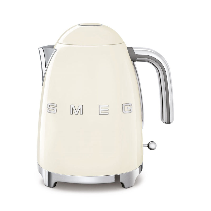 SMEG KLF03CREU Electric Kettle 50's Style Aesthetic, Cream غلاية