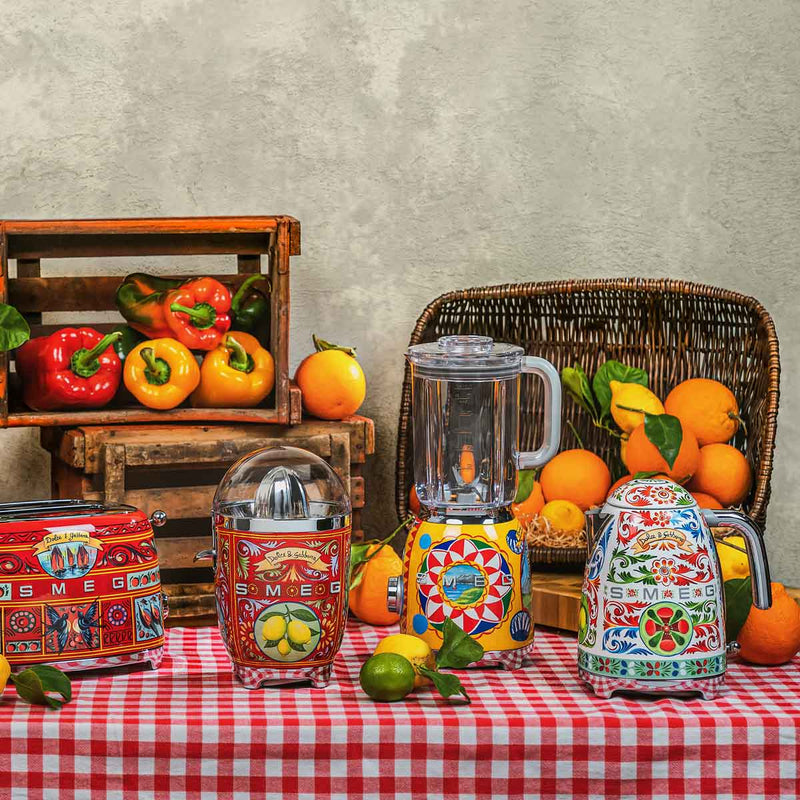 SMEG KLF03DGEU Electric Kettle Smeg & Dolce&Gabbana, Decorated Special غلاية
