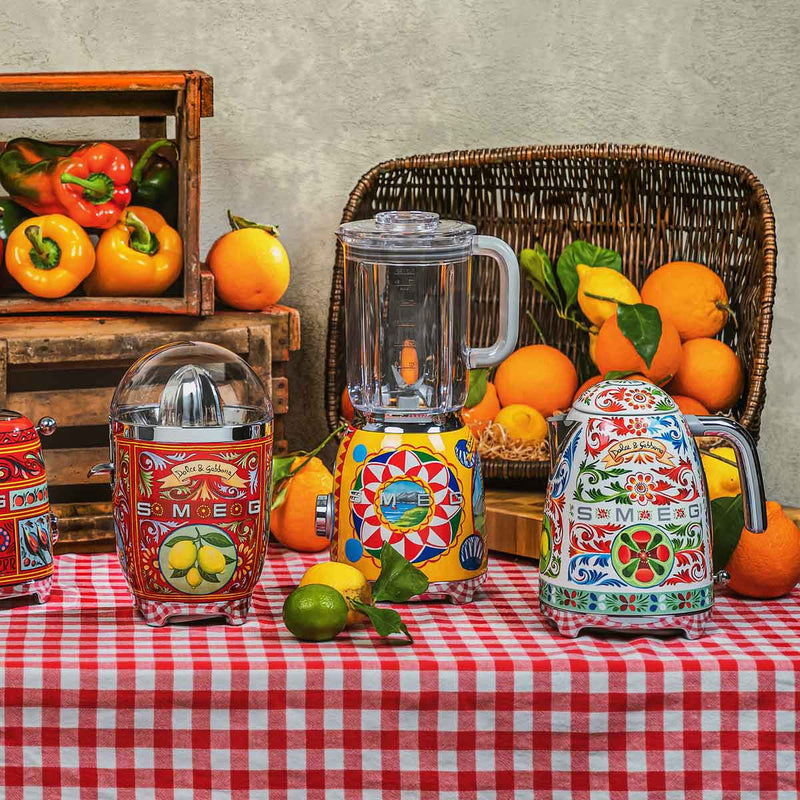 SMEG KLF03DGEU Electric Kettle Smeg & Dolce&Gabbana, Decorated Special غلاية