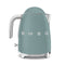 SMEG KLF03EGMEU Electric Kettle 50's Style Aesthetic, Emerald Green غلاية