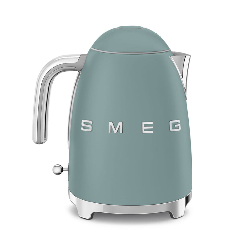 SMEG KLF03EGMEU Electric Kettle 50's Style Aesthetic, Emerald Green غلاية