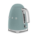 SMEG KLF03EGMEU Electric Kettle 50's Style Aesthetic, Emerald Green غلاية