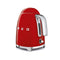 SMEG KLF03RDEU Electric Kettle 50's Style Aesthetic, Red غلاية