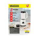 KRYPTON KNB6601 2-in-1 Blender, White خلاط + طاحونة كريبتون
