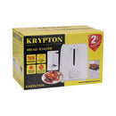 KRYPTON KNBT6194 Bread Toaster, White محمصة خبز كريبتون