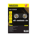 KRYPTON KNGC6571 Gas Cooker, Stainless steel طباخ غازي كريبتون