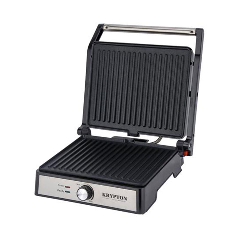 KRYPTON KNGM6359 4 Slice Grill Maker, Black شواية كهربائية كربتون