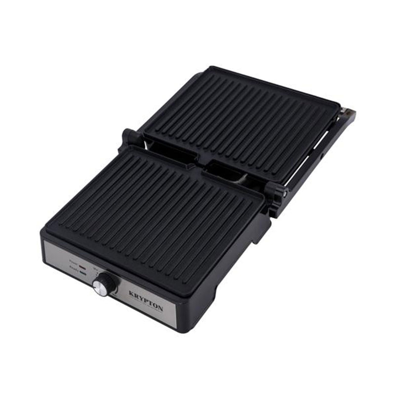 KRYPTON KNGM6359 4 Slice Grill Maker, Black شواية كهربائية كربتون