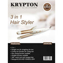KRYPTON KNH6396 3-in-1 Hair Styler, White