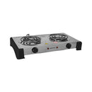 KRYPTON KNHP5310 Double Burner Hot Plate 2000 W, Gray طباخ كهربائي كريبتون