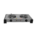 KRYPTON KNHP5310 Double Burner Hot Plate 2000 W, Gray طباخ كهربائي كريبتون