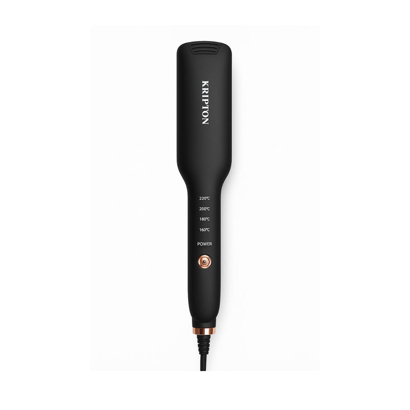 KRYPTON KNHS6605 Digital hair straightener, Black مكواة شعر كربتون