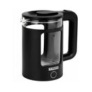 KRYPTON KNK6563 Double Layer Glass Kettle 1.7 L, Black غلاية 1.7 لتر كريبتون