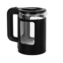 KRYPTON KNK6563 Double Layer Glass Kettle 1.7 L, Black غلاية 1.7 لتر كريبتون