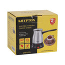 KRYPTON KNK6570 Electric Turkish Coffee Maker, Silver غلاية قهوة كريبتون