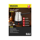 KRYPTON KNK6570 Electric Turkish Coffee Maker, Silver غلاية قهوة كريبتون