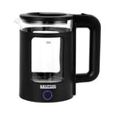 KRYPTON KNK6688 Double Layer Kettle 1.7 L, Black