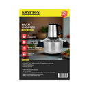 KRYPTON KNMC6623 Multi Chopper 5 L, Silver مفرمة 5 لتر كريبتون