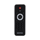 KRYPTON KNMS5498 Trolley Speaker, Black مكبر صوت ترولي كريبتون