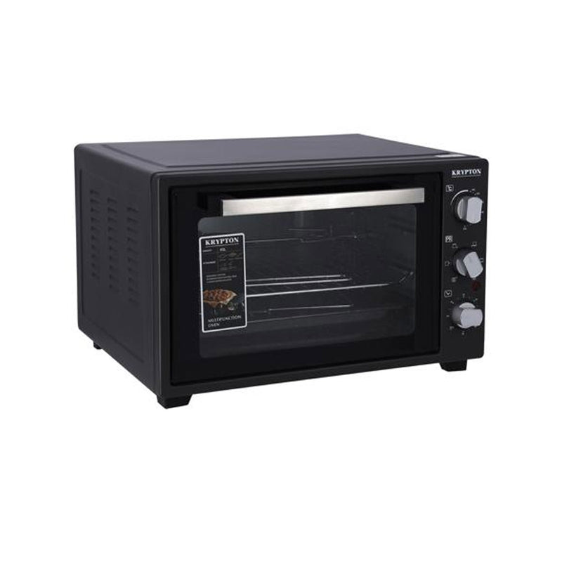 KRYPTON KNO6246 Electric Kitchen Oven, 45 Liter, Black فرن 45 لتر كربتون