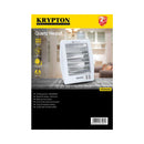 KRYPTON KNQH6365 Quartz Heater, White مدفئة كريبتون