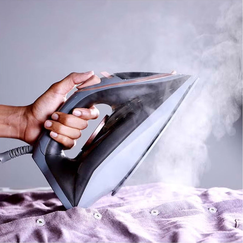 KRYPTON KNSI6237 2400Watts Ceramic 220ml Water Tank Steam Iron مكوى كريبتون
