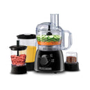 BLACK & DECKER  KR43-B5 834  Food Processor with Blender, Mincer & Grinder, Black معالج طعام مع خلاط ومفرمة ومطحنة