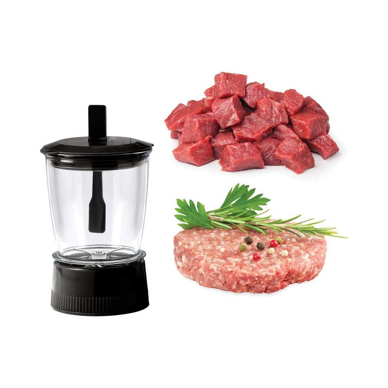 BLACK & DECKER  KR43-B5 834  Food Processor with Blender, Mincer & Grinder, Black معالج طعام مع خلاط ومفرمة ومطحنة