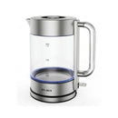 NEWAL KTL-5615 Electric Glass kettle, Silver غلاية زجاج نوال