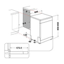 ARISTON LCF 2B19 غسالة صحون اريستون