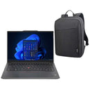 LENOVO THINKPAD E14 16GB DDR4/512GB SSD I7-13700H, Black + Bag  لابتوب لينوفو مع حقيبة