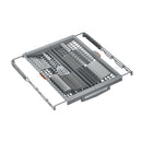 ARISTON LFO 3P31 WL Dishwasher, Inverter Motor Third Extraflexible Basket, White غسالة صحون اريستون