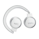 JBL JBLLIVE670NCWHT 6149 Live 670NC Wireless On-Ear Headphones, White سماعات رأس مع خاصية الغاء الضوضاء