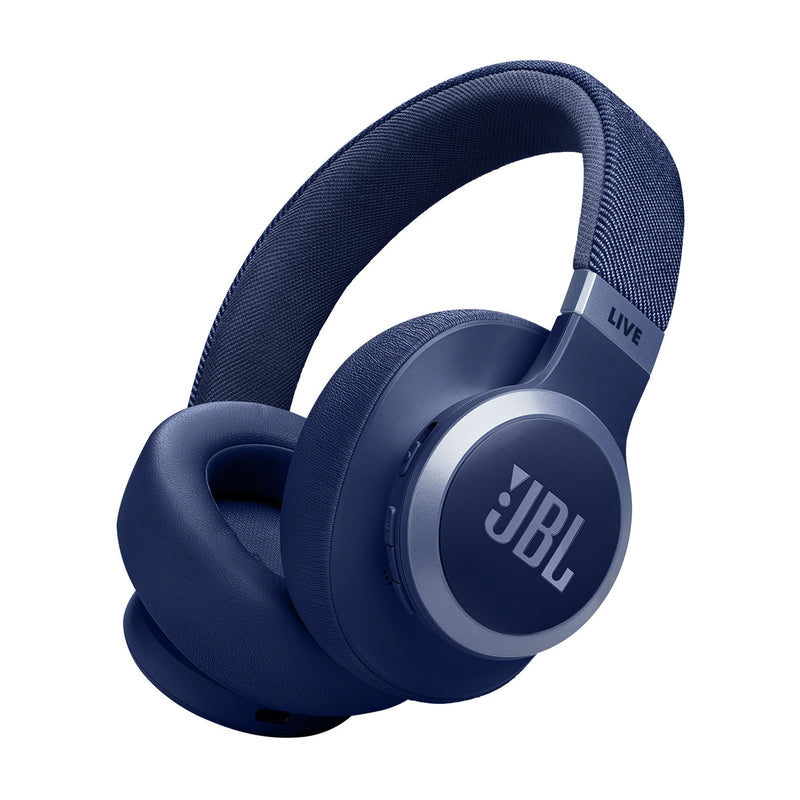 JBL JBLLIVE770NCBLU Live 770NC Wireless Over-Ear Headphones, Blue سماعات رأس لا سلكية