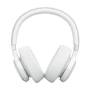 JBL JBLLIVE770NCWHT 6147 Live 770NC Wireless Over-Ear Headphones, White سماعات رأس لا سلكية