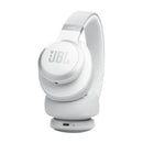 JBL JBLLIVE770NCWHT 6147 Live 770NC Wireless Over-Ear Headphones, White سماعات رأس لا سلكية