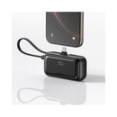 MCDODO MC-7760 Power Bank with Built-in Cable 22.5 W, Black