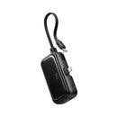 MCDODO MC-7800 Pocket Power Bank with built-in cable and Lightning connector 22.5 W, Black