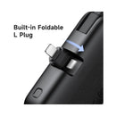 MCDODO MC-7800 Pocket Power Bank with built-in cable and Lightning connector 22.5 W, Black