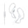 SONY MDRAS210APWQE Headphone In Ear, White